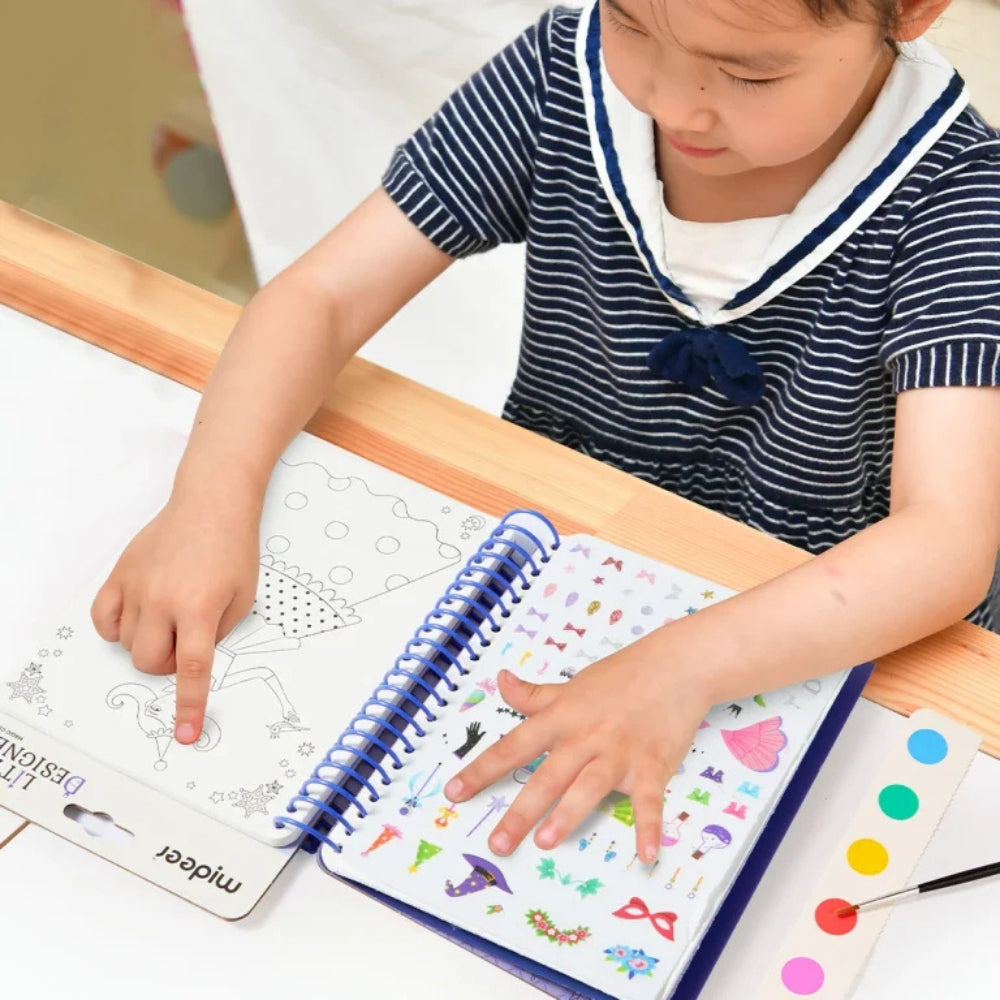 Mideer Zeszyt kreatywny małej makijażystki - Magiczny Klub