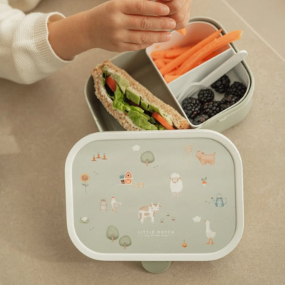 Little Dutch & Mepal Lunchbox dla dzieci Little Farm