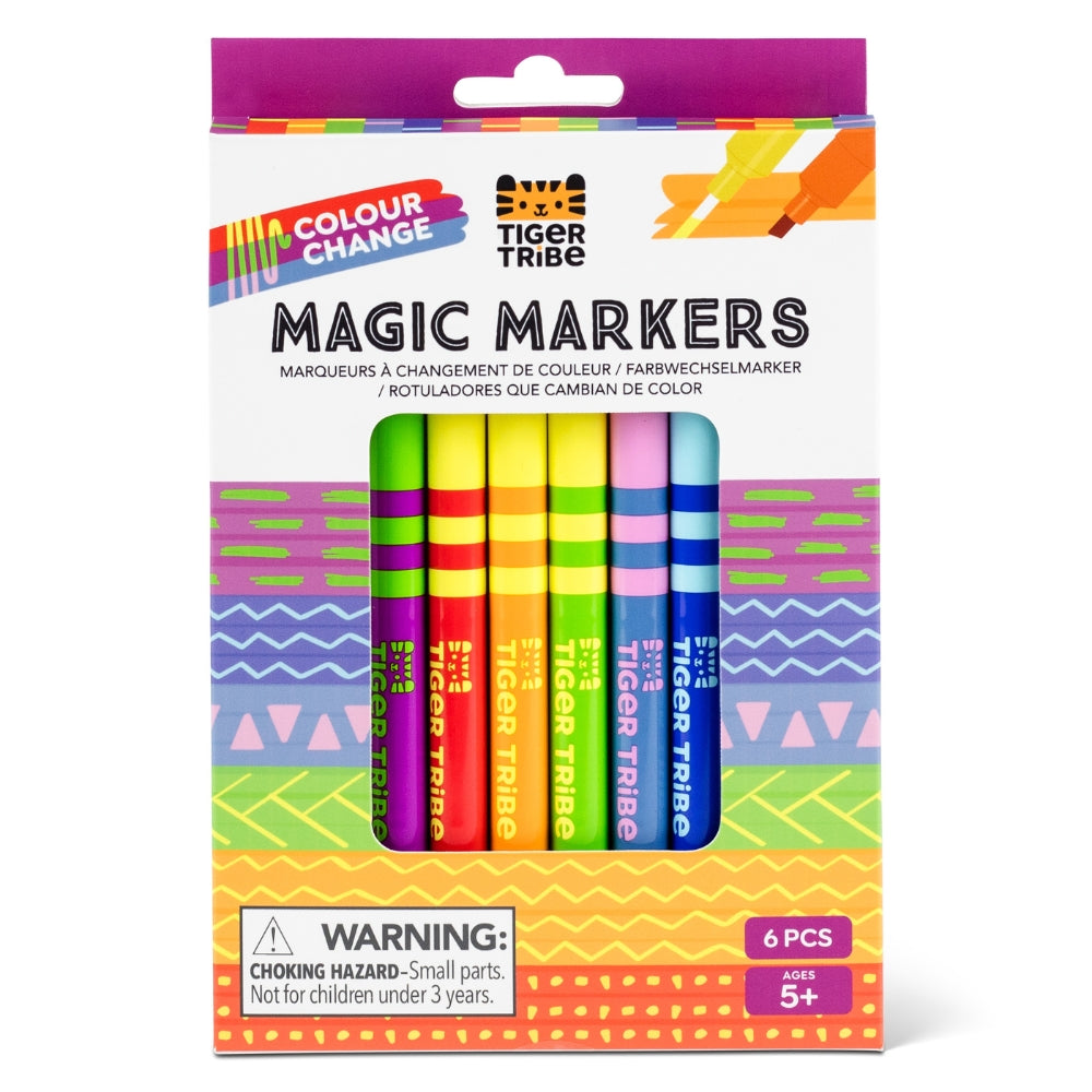 Tiger Tribe Magiczne Flamastry Zmieniające Kolor
