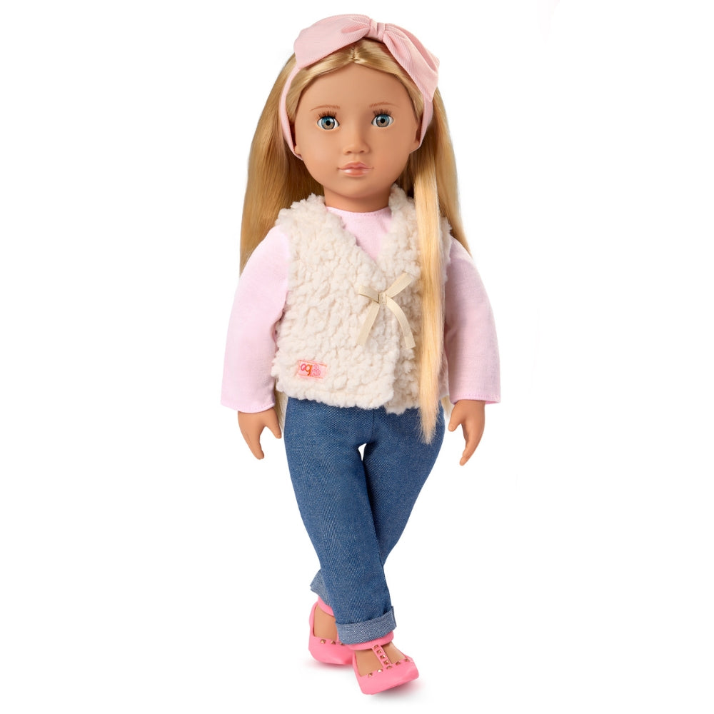 Our Generation Lalka dla dzieci elegancka Emmie 46cm