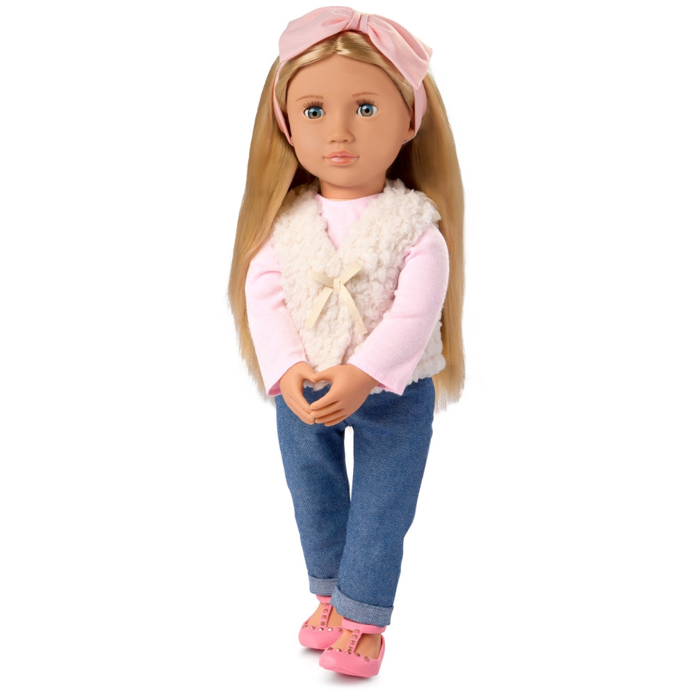 Our Generation Lalka dla dzieci elegancka Emmie 46cm