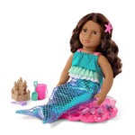 Our Generation Zestaw ubranek dla lalek ogon syrenki z akcesoriami Mermaid Dreams