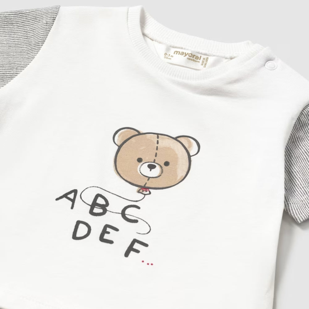 Mayoral Koszulka niemowlęca Teddy 12M