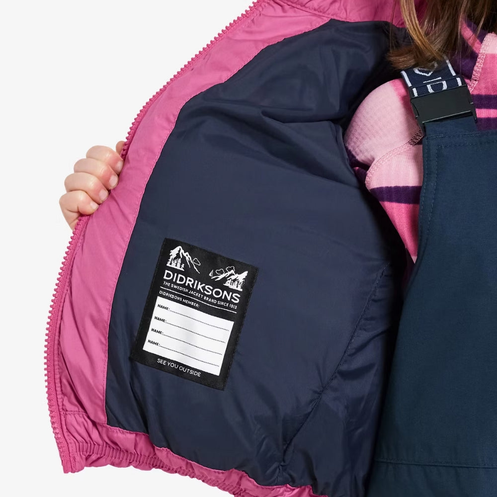 Didriksons Kurtka dziecięca Roxen Sweet pink