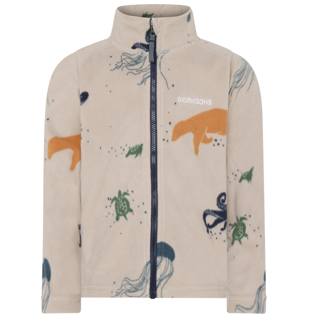 Didriksons Zapinana bluza dziecięca Monte Winter Ocean Multi