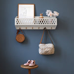 Cam Cam Copenhagen Mała torba do przewijania z pasami do wózka Classic Stripes Camel