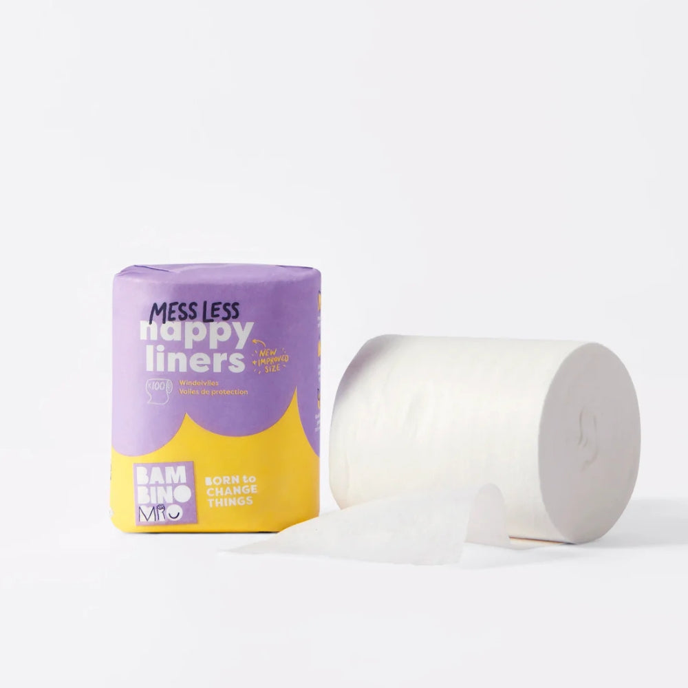 Bambino Mio Wkładki jednorazowe do pieluszek wielorazowych Miosolo Messless liners