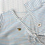 Konges Slojd Śpioszki dla niemowlaka Stripe Bluie