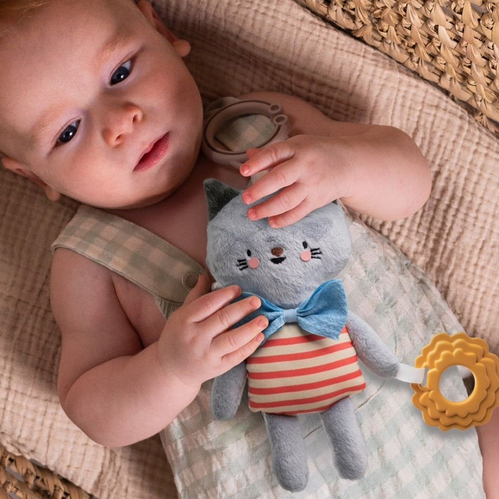 Taf Toys Przytulanka sensoryczna z gryzakiem kotek Clara