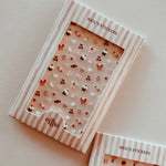 Mrs Ertha Naklejki na paznokcie 3D Bows