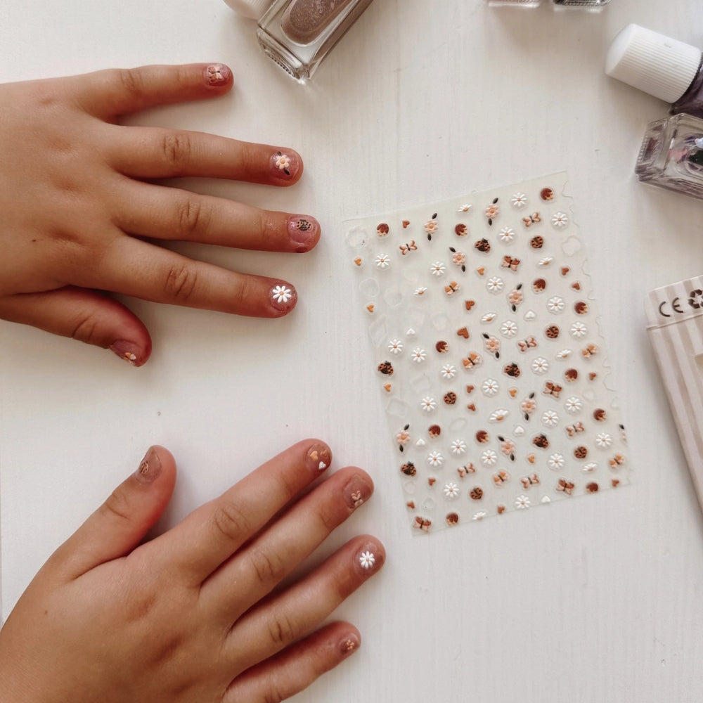 Mrs Ertha Naklejki na paznokcie 3D Butterfly