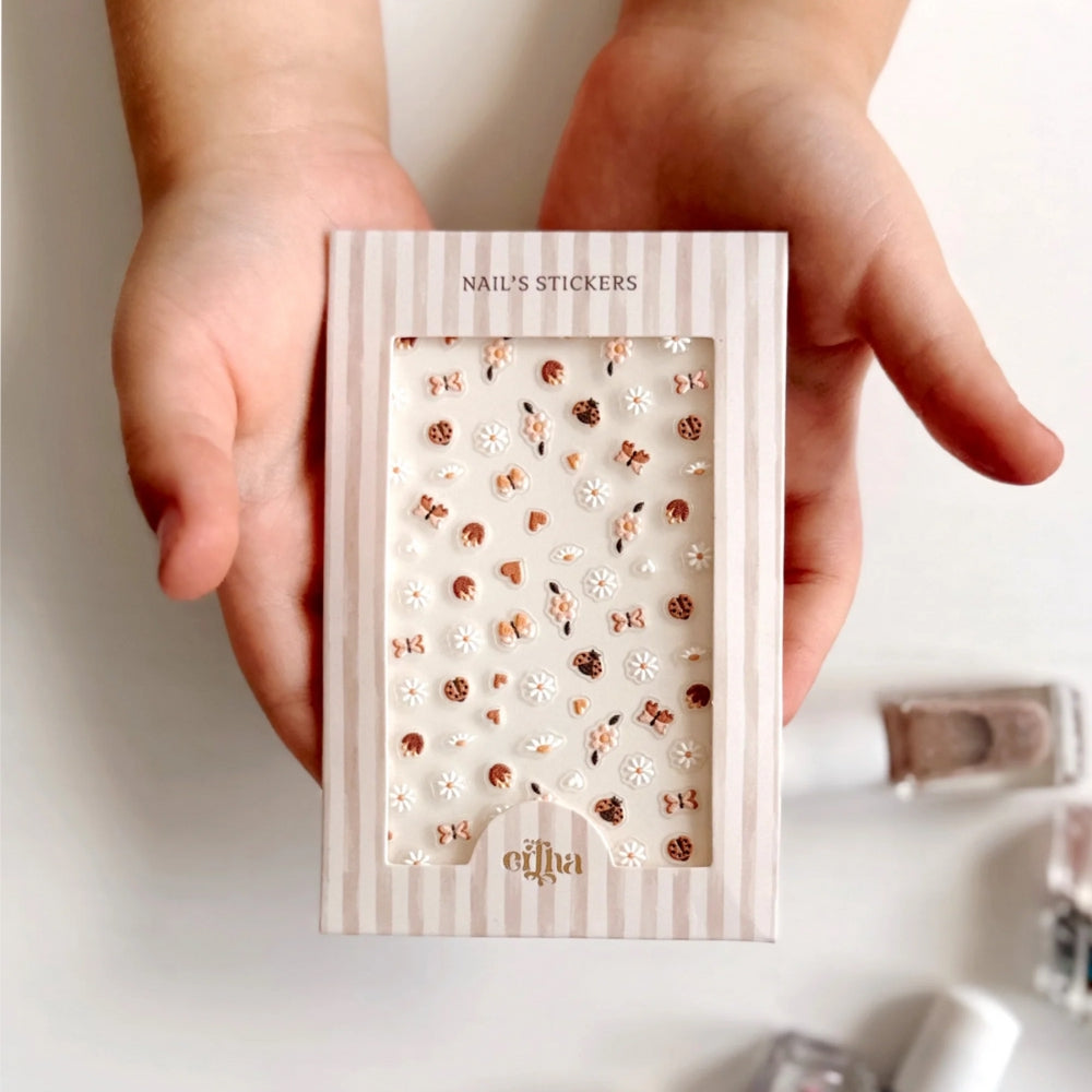 Mrs Ertha Naklejki na paznokcie 3D Butterfly