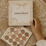 Mrs Ertha Paleta cieni do powiek i twarzy Mon Chérie Multicolor