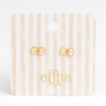 Mrs Ertha Kolczyki dziecięce Butterfly Little Bowtie