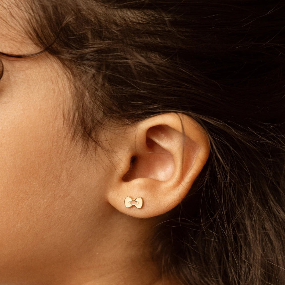 Mrs Ertha Kolczyki dziecięce Butterfly Little Bowtie