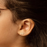 Mrs Ertha Kolczyki dziecięce Butterfly Little Bowtie