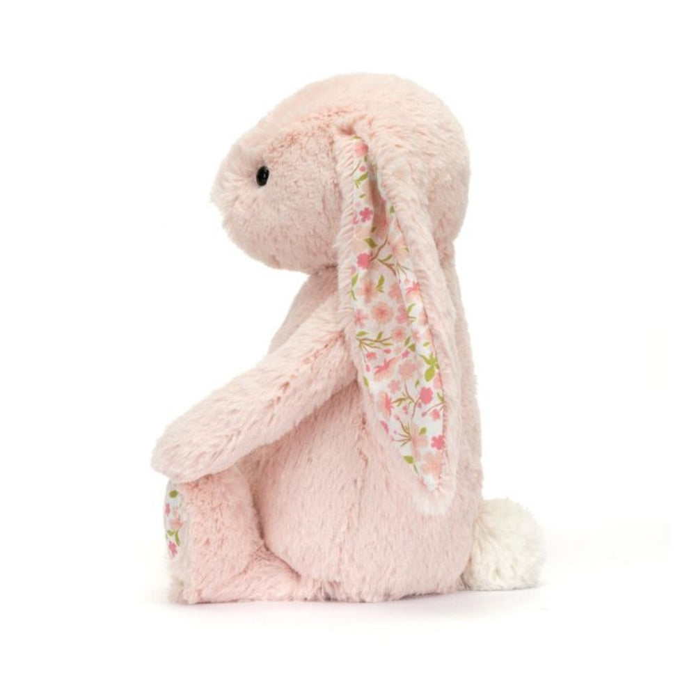 Jellycat Przytulanka Króliczek z Kwiecistymi Uszami Pudrowy Róż Cherry 31 cm