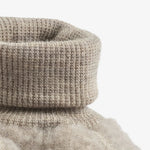 Wheat Buty niechodki z wełny merino Lei Khaki Melange