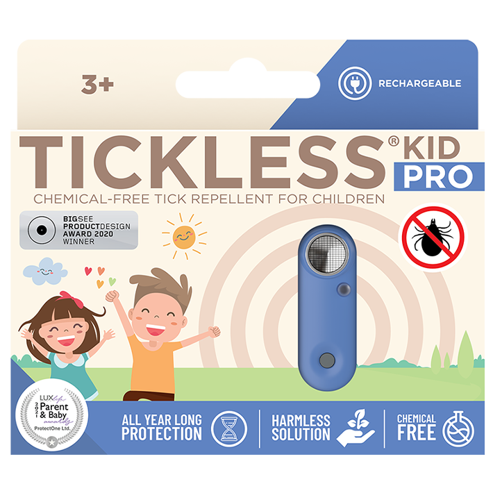Tickless Kid Pro Greek Blue Urządzenie chroniące przed kleszczami