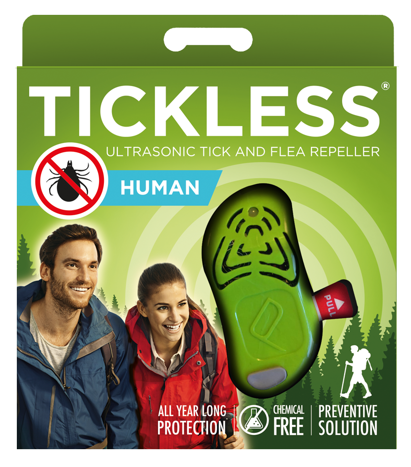 Tickless Human Green Urządzenie chroniące przed kleszczami