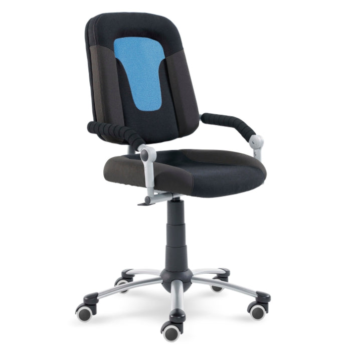 Ergonomiczne krzesło do biurka dla dziecka Freaky Sport czarny/niebieski