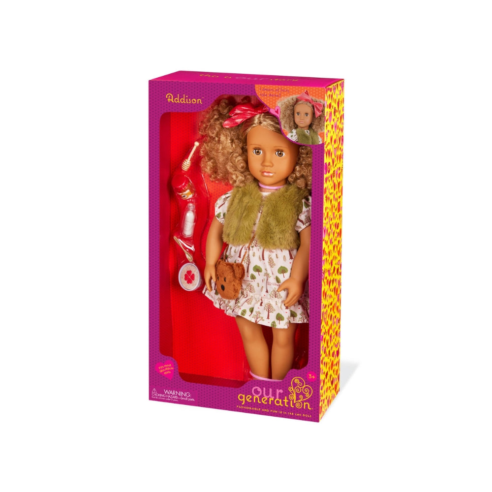 Our Generation Lalka dla dzieci Addison 46 cm