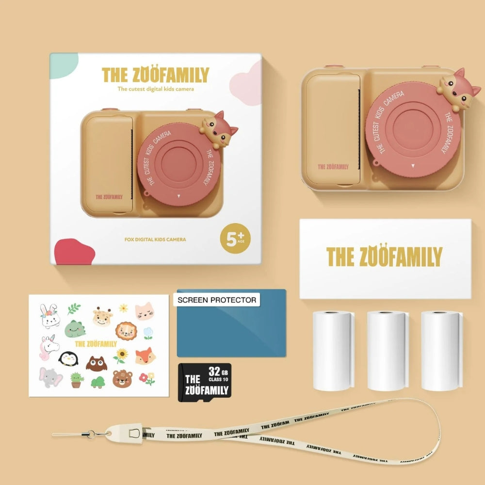 The ZooFamily Aparat dla dzieci Print Lis