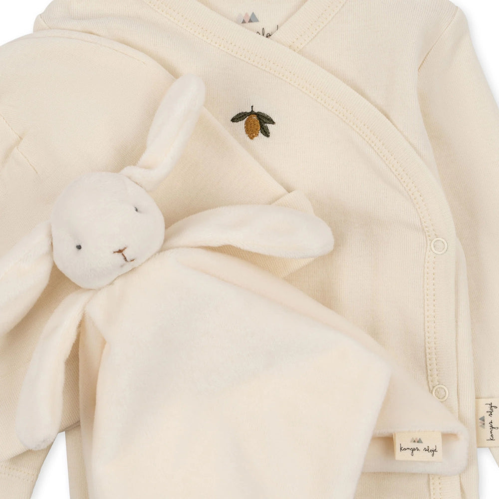 Konges slojd Zestaw dla noworodka Off White 6M