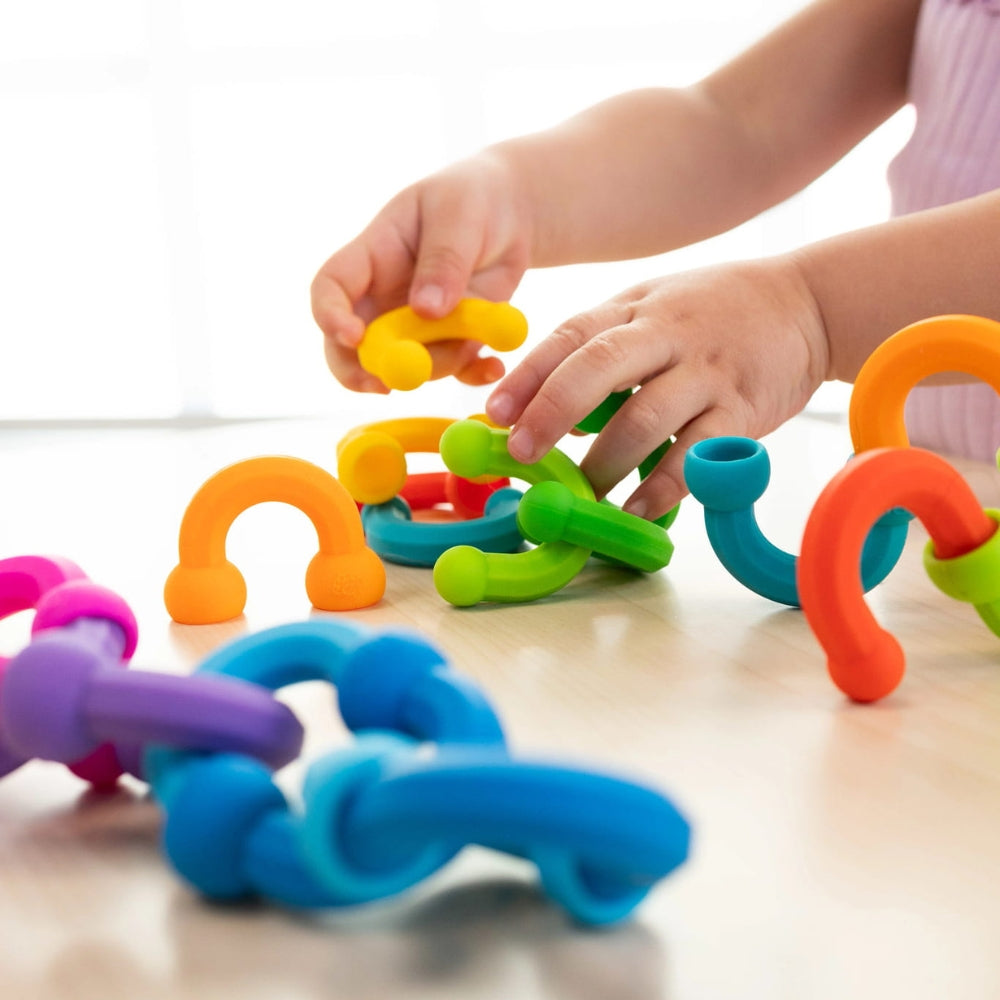 Fat Brain Toys Półokrągłe Klocki dla dzieci Plip