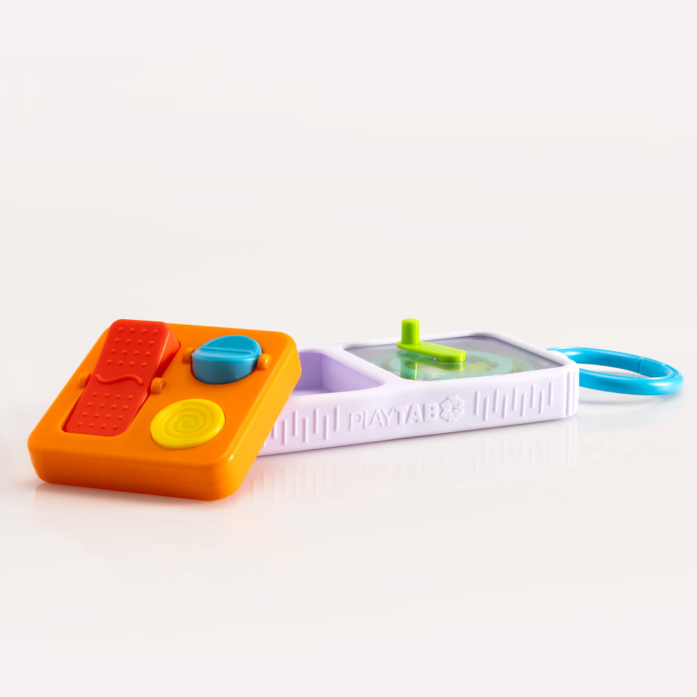 Fat Brain Toys PlayTab Go Sensoryczne Kwadraty z Zawieszką