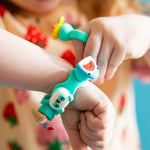 Fat Brain Toys Biżuteria Plip Charms Zestaw Turkusowy