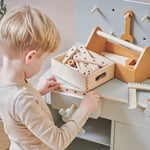 Flexa Stół warsztatowy dla dzieci Natural Green