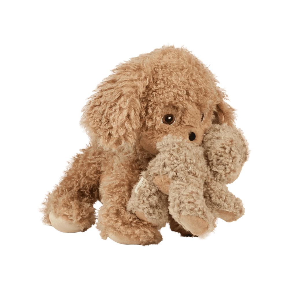 Olli Ella Maskotka dla dziecka Binky Puppy Benny Gold