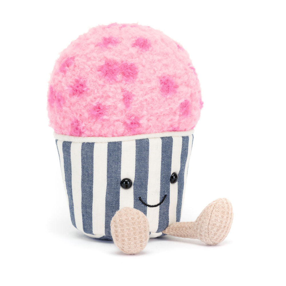 Jellycat Maskotka Wesołe Lody Truskawkowe 15 cm