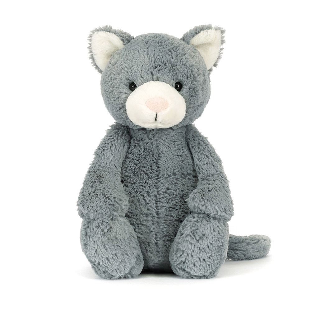 Jellycat Maskotka Nieśmiały Kotek Szary 31 cm