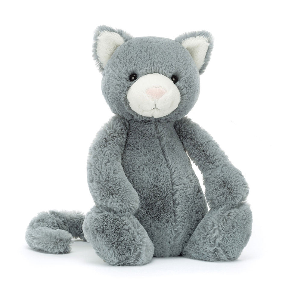 Jellycat Maskotka Nieśmiały Kotek Szary 31 cm