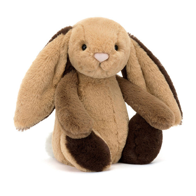 Jellycat Maskotka Króliczek Patchwork Brązowy 31 cm