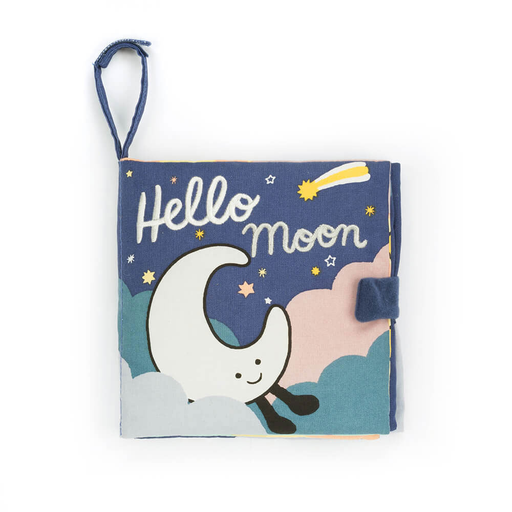 Jellycat Książeczka sensoryczna dla dzieci Hello Moon