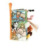 Jellycat Książeczka sensoryczna dla dzieci Farm Tails