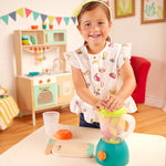 B.Toys Akcesoria do kuchni dla dzieci Mini Chef Fruity Smoothie Playset Blender z owocami i akcesoriami