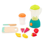 B.Toys Akcesoria do kuchni dla dzieci Mini Chef Fruity Smoothie Playset Blender z owocami i akcesoriami