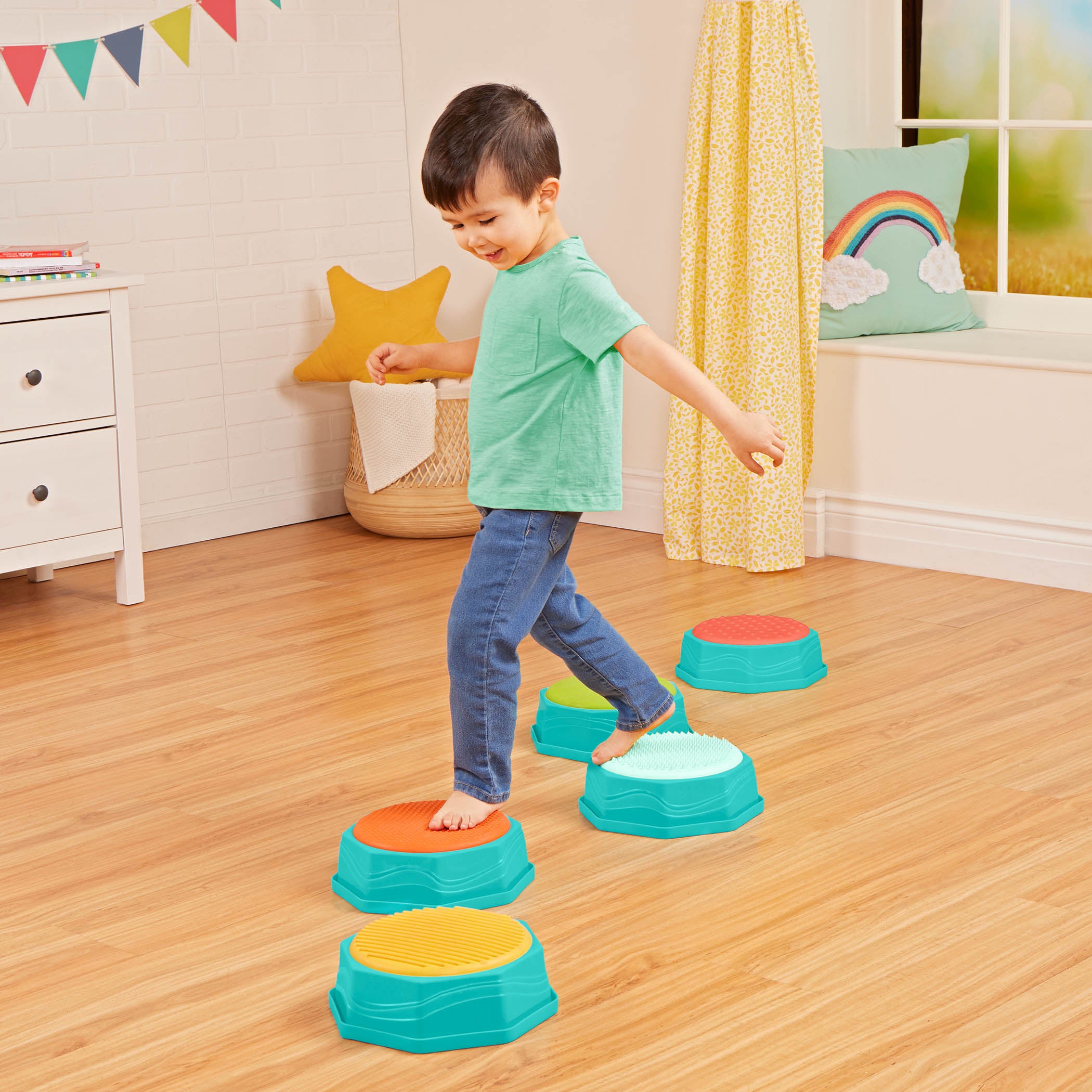 B.Toys Ścieżka sensoryczna Balance & Build Set