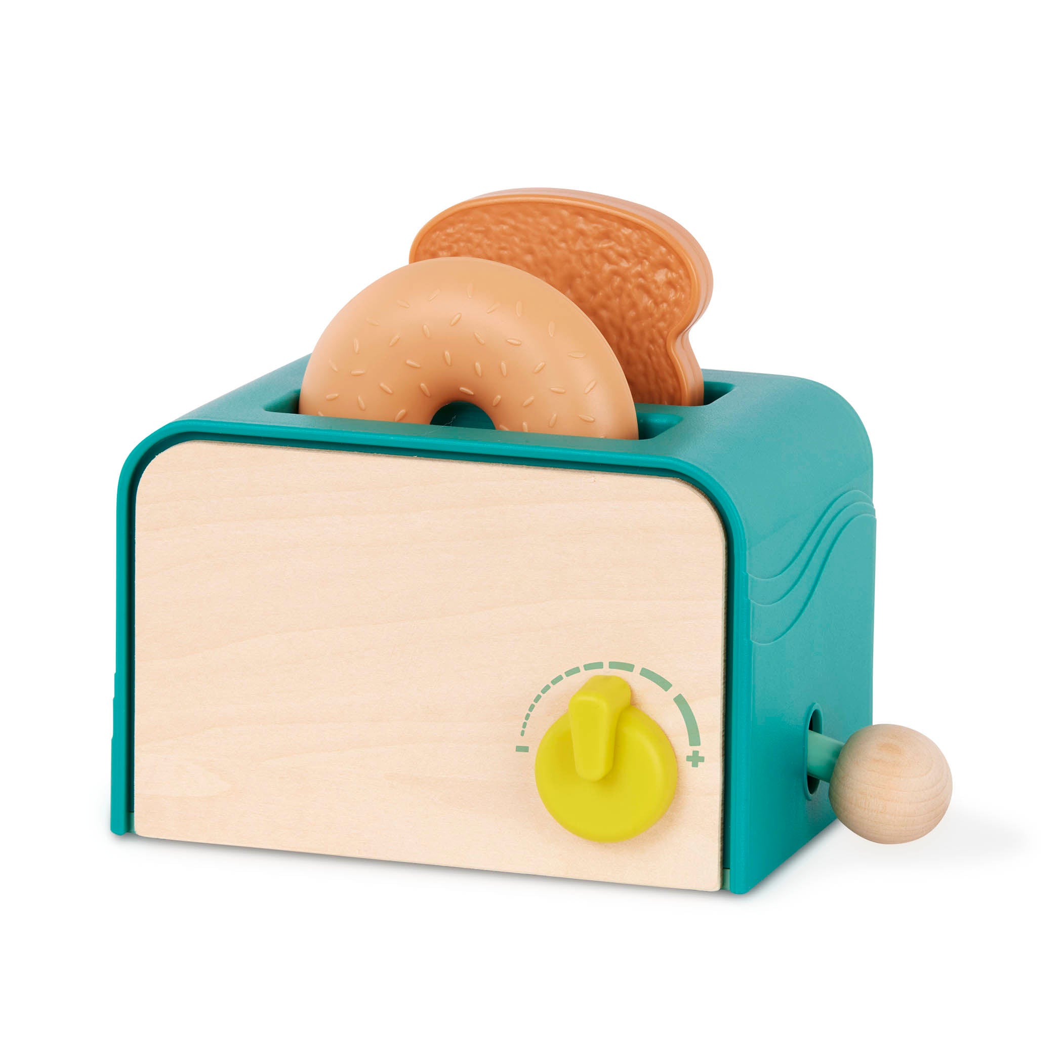 B.Toys Akcesoria do kuchni dla dzieci Mini Chef Breakfast Playset Toster i akcesoria śniadaniowe
