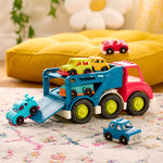 B.Toys Laweta Happy Cruisers zestaw z 6 samochodzikami