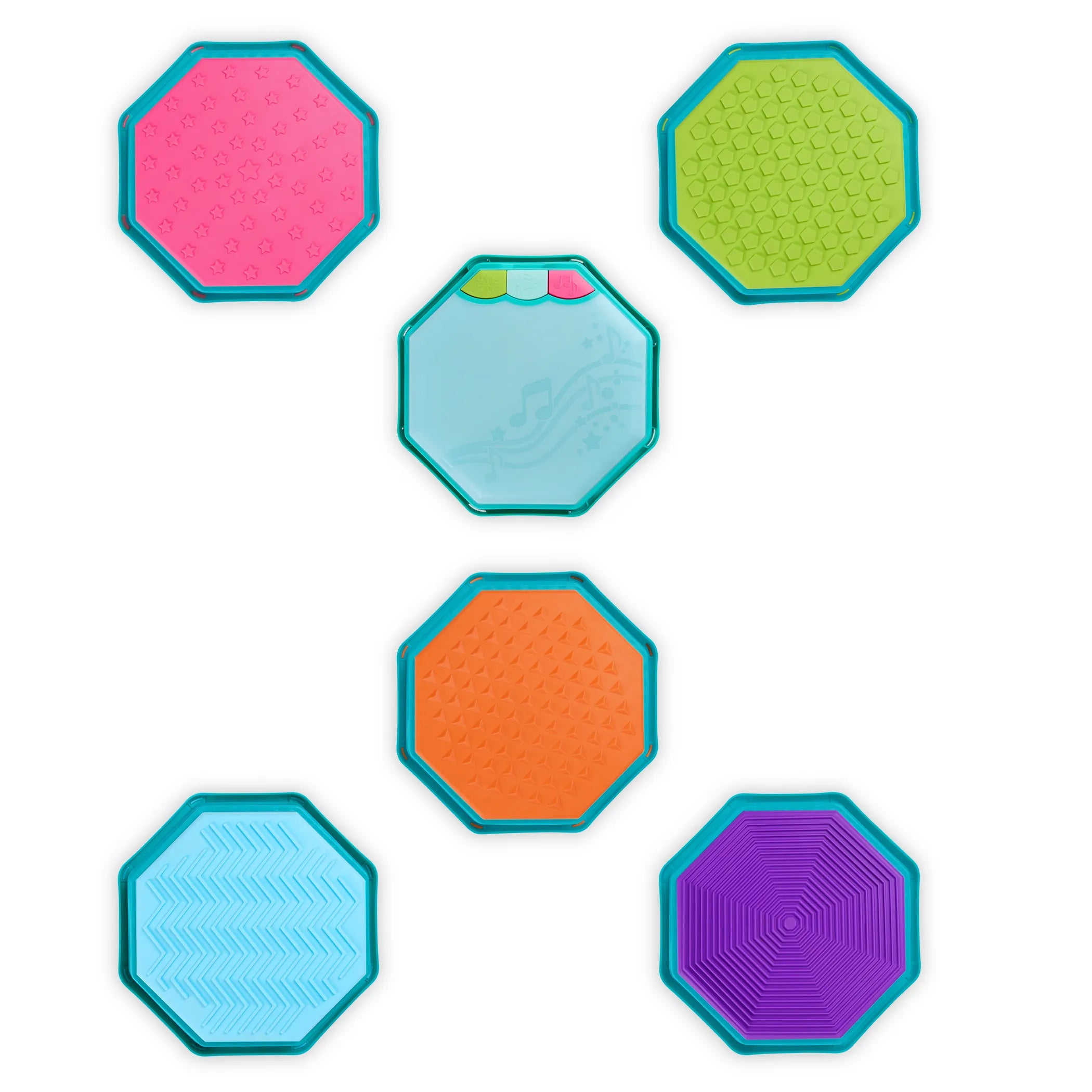 B.Toys Ścieżka sensoryczna z efektami muzycznymi i polami sensorycznymi Balance & Groove Set