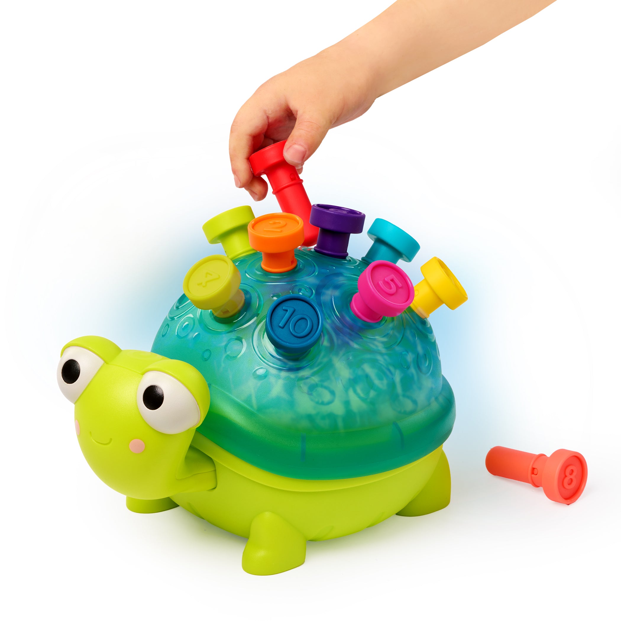 B.Toys Interaktywny Żółw edukacyjny do nauki kolorów i liczenia