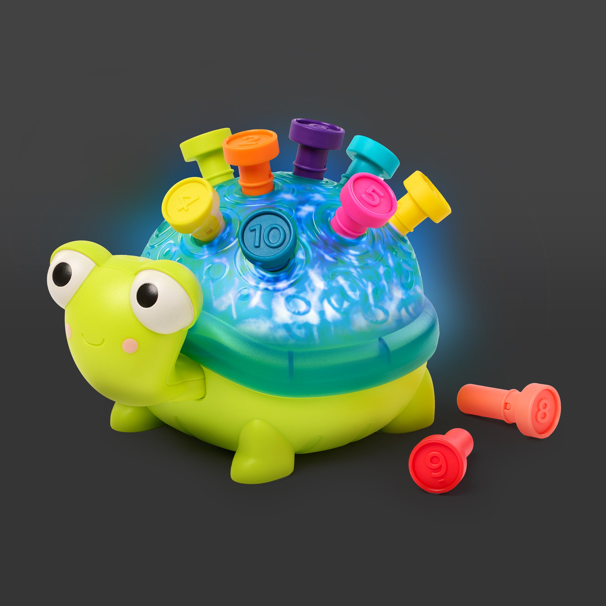 B.Toys Interaktywny Żółw edukacyjny do nauki kolorów i liczenia