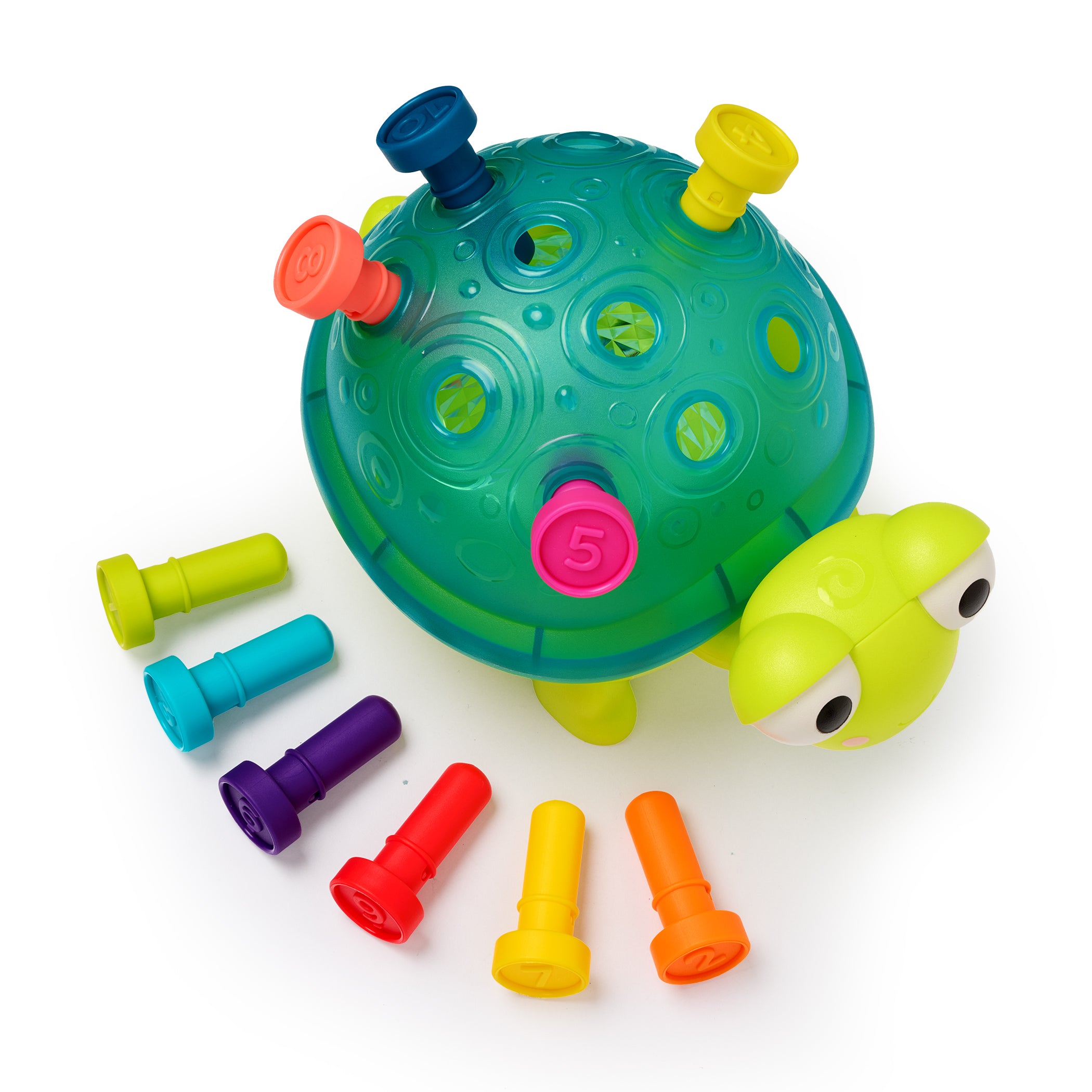 B.Toys Interaktywny Żółw edukacyjny do nauki kolorów i liczenia