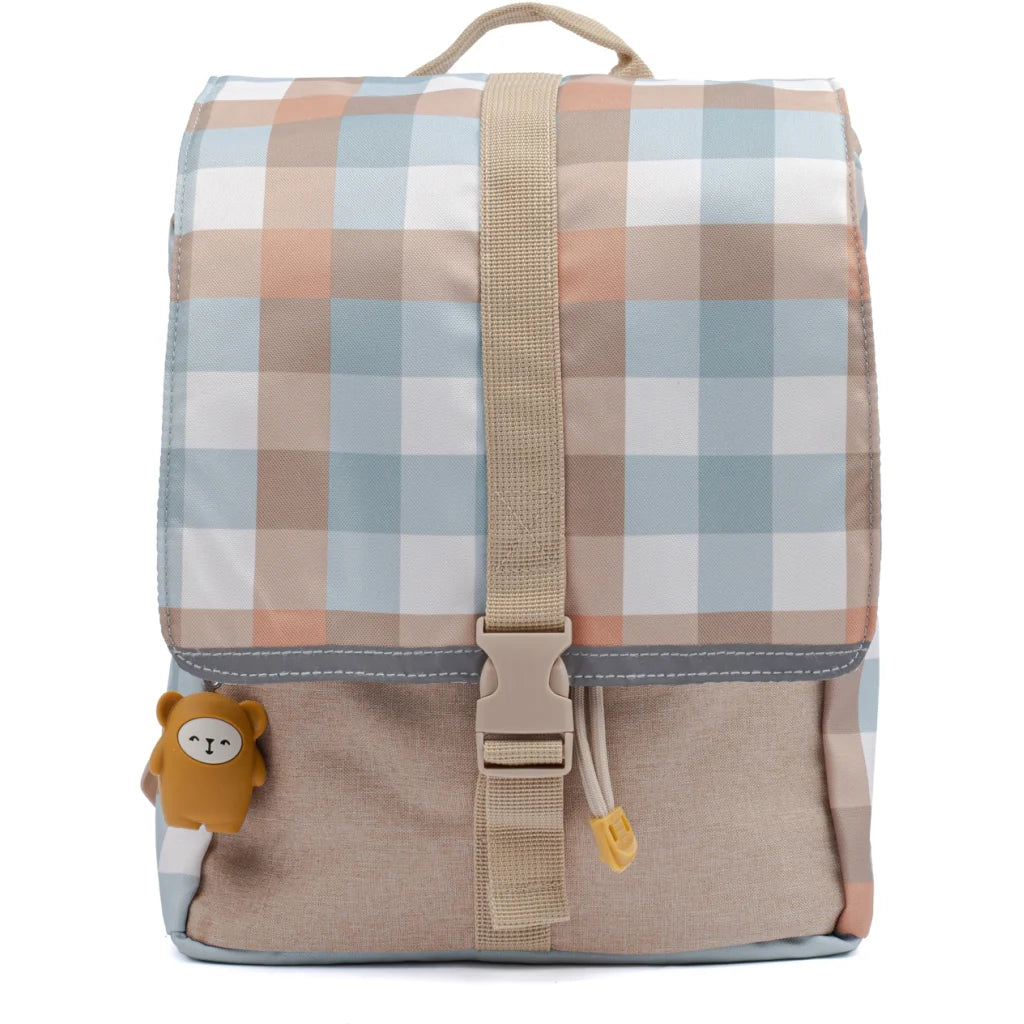Fabelab Plecak dla dziecka mały Cottage Blue Checks