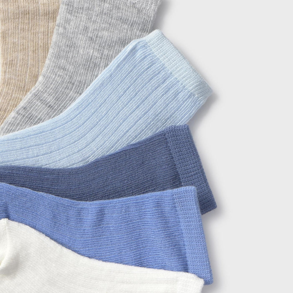 Mayoral Skarpetki dla noworodka Blue Zestaw 6 par